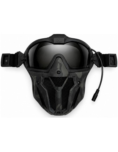 SMP Ventilated full face mask Basic kit - Multicam Black
