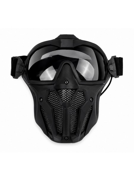 SMP Ventilated full face mask PRO kit - Black