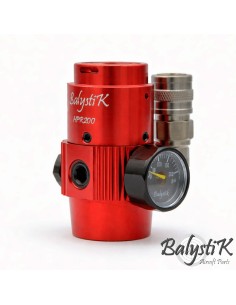 Balystik HPR200 HPA regulator US - Inferno Red