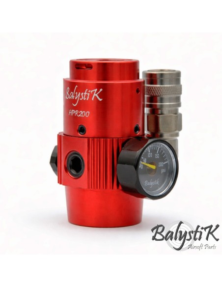 Balystik HPR200 HPA regulator US - Inferno Red