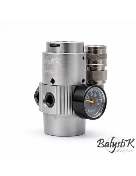 Balystik HPR200 HPA regulator US - Titanium Silver
