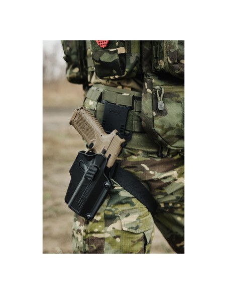 AMOMAX LOOP Leg holster mount - Black
