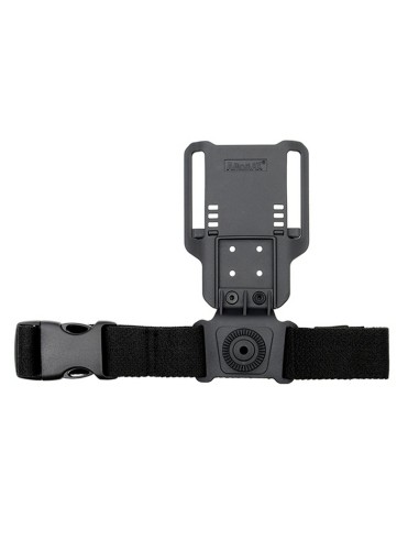 AMOMAX Support de holster de cuisse LOOP - Noir