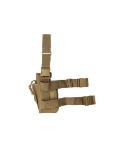 8FIELDS Holster de cuisse universel grande taille - Tan 2