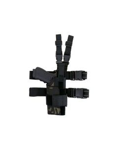 8FIELDS Holster de cuisse modulaire universel - Multicam Noir