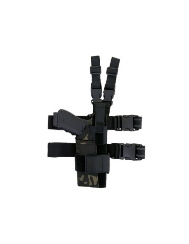 8FIELDS Modular Universal Drop Leg Holster - Multicam Black