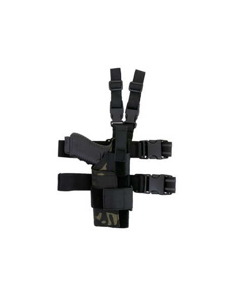 8FIELDS Holster de cuisse modulaire universel - Multicam Noir