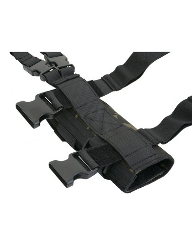 8FIELDS Holster de cuisse modulaire universel - Multicam Noir