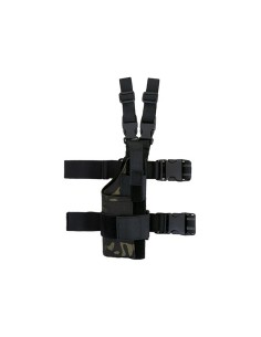 8FIELDS Modular Universal Drop Leg Holster - Multicam Black 2