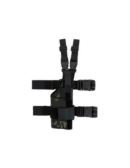 8FIELDS Holster de cuisse modulaire universel - Multicam Noir