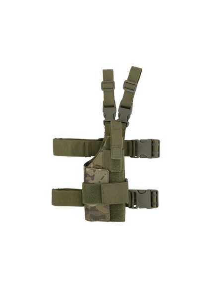 8FIELDS Holster de cuisse modulaire universel - Multicam Tropic