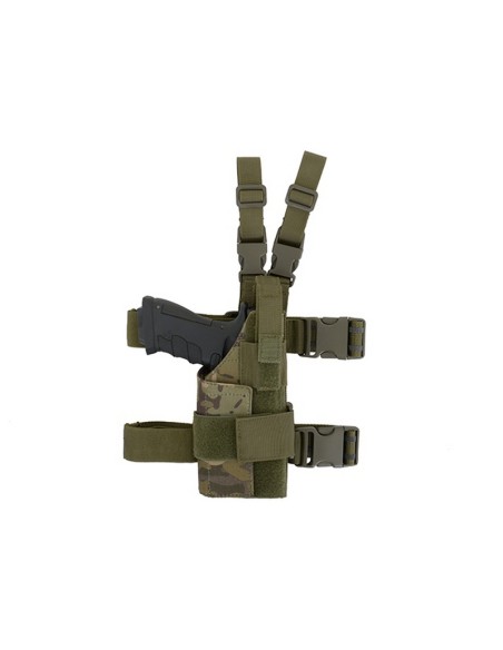 8FIELDS Modular Universal Drop Leg Holster - Multicam Tropic