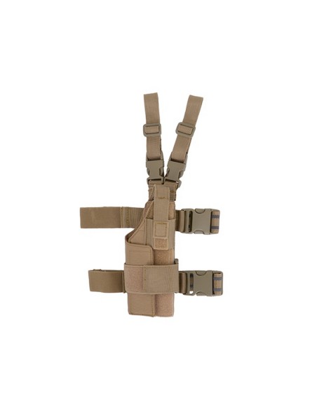 8FIELDS Holster de cuisse modulaire universel - Tan