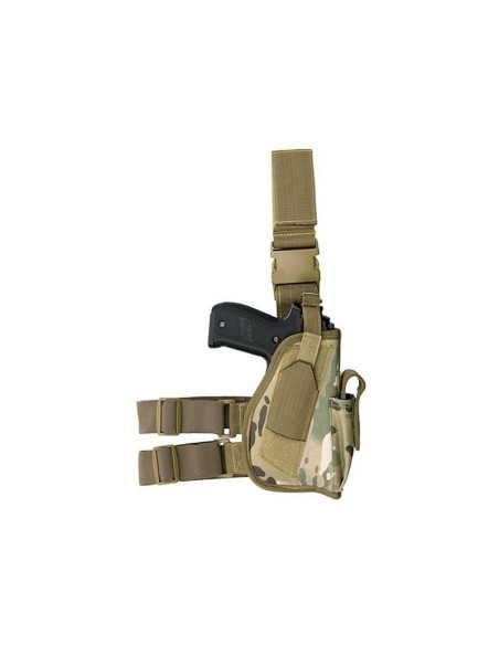 8FIELDS Leg holster for G17 / G18C / P226 - Multicam