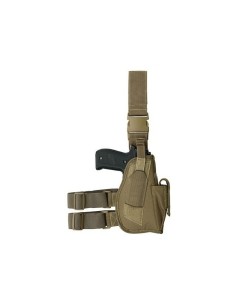 8FIELDS Holster de cuisse pour G17 / G18C / P226 - Tan 2