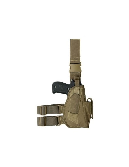 8FIELDS Holster de cuisse pour G17 / G18C / P226 - Tan