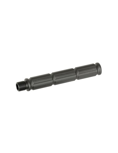 SLONG AIRSOFT Outer barrel extension FINNED 14mm CCW - 116mm