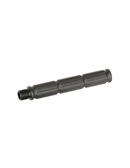 SLONG AIRSOFT Outer barrel extension FINNED 14mm CCW - 116mm