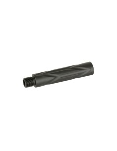 SLONG AIRSOFT Outer barrel extension ANGLED 14mm CCW - 86mm