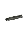 SLONG AIRSOFT Extension de outer barrel ANGLED 14mm CCW - 86mm