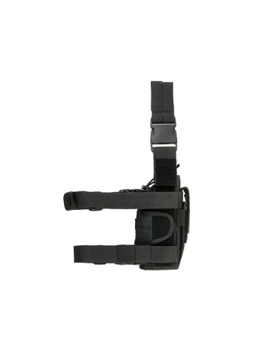 8FIELDS Holster de cuisse / ceinture version gaucher - Noir
