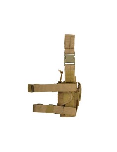 8FIELDS Holster de cuisse / ceinture version gaucher - Tan 2
