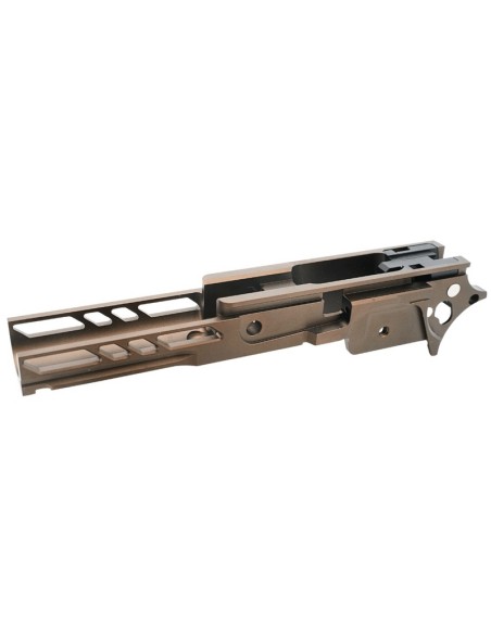 Dr.Black Lower pour TM Hi-Capa 3.9 GBB Type 04 - Marron