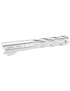 Dr.Black TM Hi-Capa 5.1 Outer barrel Spiral Storm - Silver 2