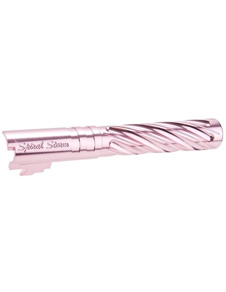 Dr.Black TM Hi-Capa 5.1 Outer barrel Spiral Storm - Pink