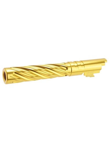 Dr.Black TM Hi-Capa 5.1 Outer barrel Spiral Storm - Gold