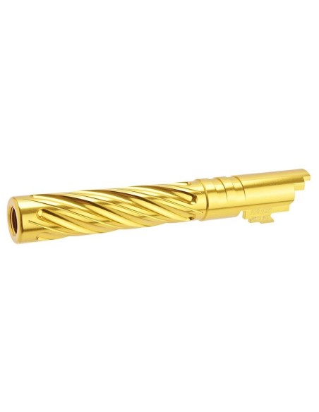 Dr.Black TM Hi-Capa 5.1 Outer barrel Spiral Storm - Gold