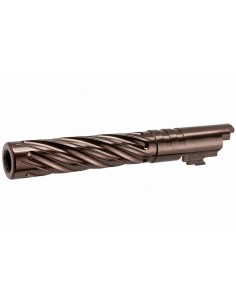 Dr.Black TM Hi-Capa 5.1 Outer barrel Spiral Storm - Brown