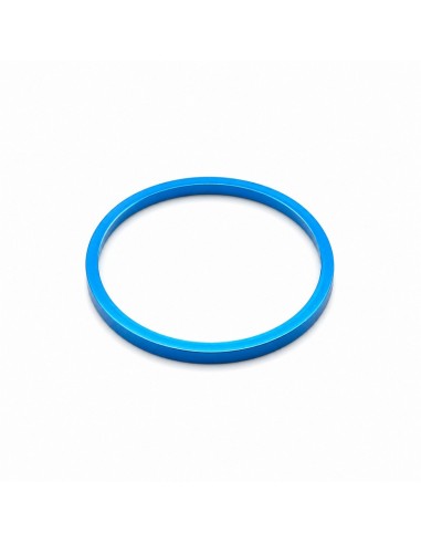 Mancraft Anneaux anodisés pour silencieux carbon 35mm - Bleu