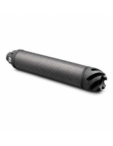 Mancraft Silencieux MCS carbon-CNC 150 x 35mm - Noir