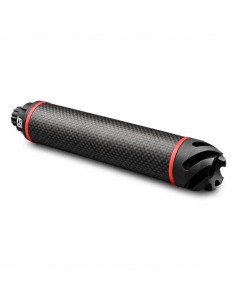 Mancraft Silencieux MCS carbon-CNC 150 x 35mm - Noir / Rouge