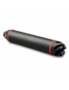 Mancraft Silencieux MCS carbon-CNC 150 x 35mm - Noir / Rouge