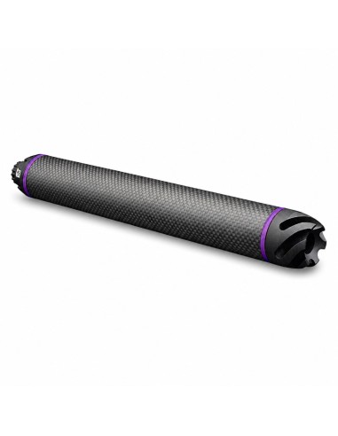 Mancraft Silencieux MCS carbon-CNC 250 x 35mm - Noir / Violet