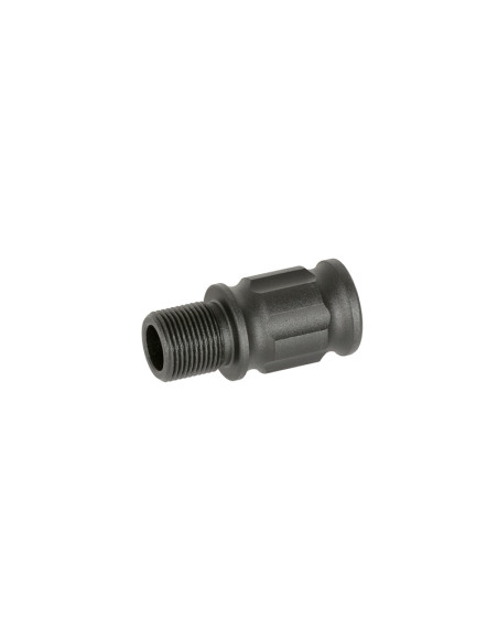 SLONG AIRSOFT Outer barrel extension FINNED 14mm CCW - 26mm