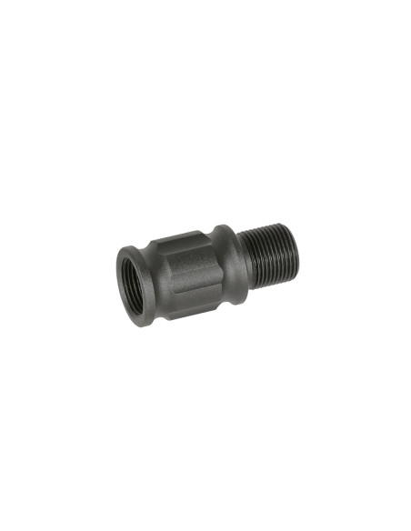 SLONG AIRSOFT Outer barrel extension FINNED 14mm CCW - 26mm
