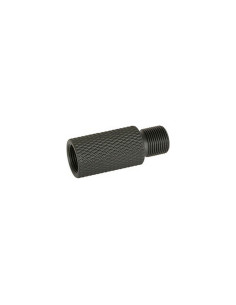 SLONG AIRSOFT Outer barrel extension KNURLED 14mm CCW - 26mm