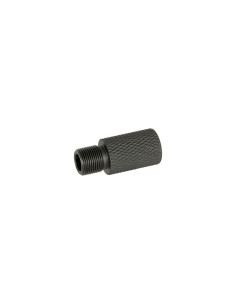 SLONG AIRSOFT Outer barrel extension KNURLED 14mm CCW - 26mm 2