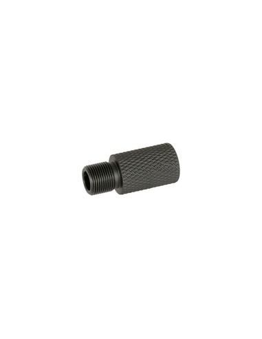 SLONG AIRSOFT Outer barrel extension KNURLED 14mm CCW - 26mm