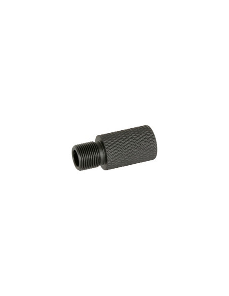 SLONG AIRSOFT Outer barrel extension KNURLED 14mm CCW - 26mm