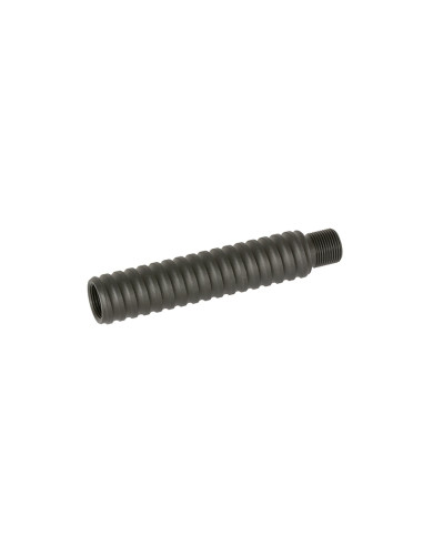 SLONG AIRSOFT Outer barrel extension SPIRAL 14mm CCW - 86mm
