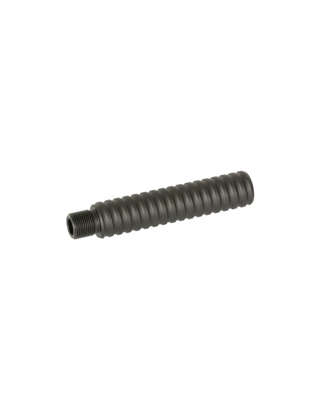 SLONG AIRSOFT Outer barrel extension SPIRAL 14mm CCW - 86mm