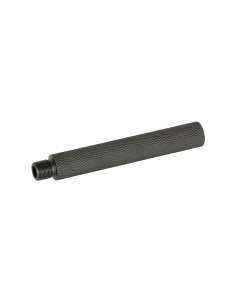 SLONG AIRSOFT Outer barrel extension KNURLED 14mm CCW - 116mm