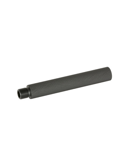 SLONG AIRSOFT Outer barrel extension KNURLED 14mm CCW - 116mm