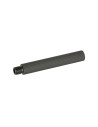 SLONG AIRSOFT Outer barrel extension KNURLED 14mm CCW - 116mm