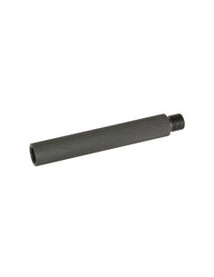 SLONG AIRSOFT Outer barrel extension KNURLED 14mm CCW - 116mm 2
