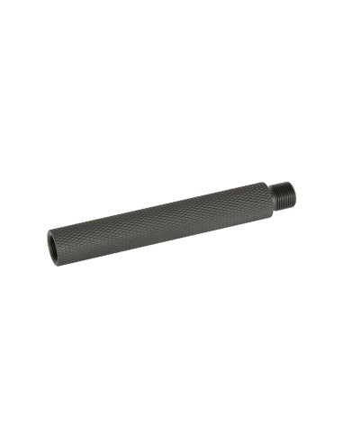 SLONG AIRSOFT Outer barrel extension KNURLED 14mm CCW - 116mm